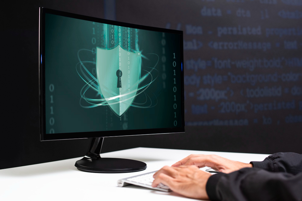 Firewall dashboard used in Creative IT’s cybersecurity services